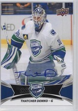 2016-17 Upper Deck AHL Auto SP Thatcher Demko #103 Auto u2v