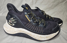 Under Armour Curry 3Z7 Basketball Shoes Mens Size 6.5 Black Low Top Black Mesh