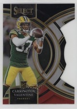 2023 Select Premier Level Black & Red Prizm Die-Cut Carrington Valentine 1cx3