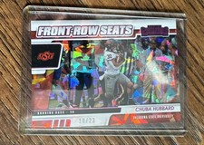 2021 Panini Contenders Draft Picks - Front Row Seats Chuba Hubbard #38 / 23 (RC)