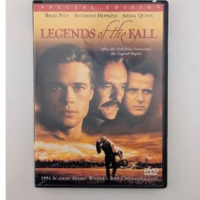 Legends of the Fall Special Edition DVD Brad Pitt Anthony Hopkins Aidan Quinn