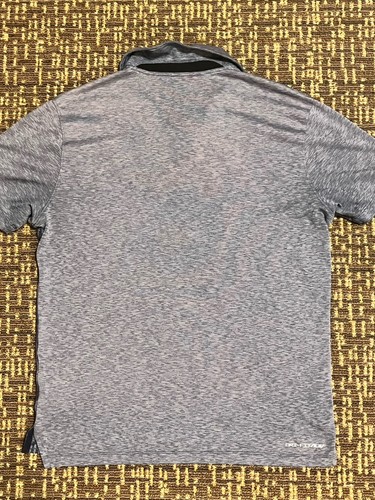 Nike Polo Shirt Mens M Blue Vapor Dri Fit ADV Golf fits like a small clean!! - Picture 14 of 16