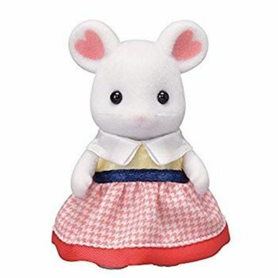 Sylvanian Families Doll Marshmallow Mouse Girl Ne 106 z2zed1b