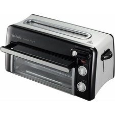 TEFAL Tefal TL 6008 Silber/Schwarz Toaster mit Miniofen