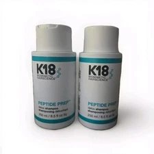 K18 Peptide Prep Detox Shampoo 8.5 oz New Sealed 2-Packs