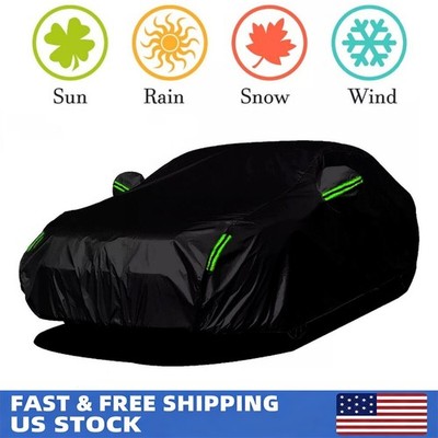 For Mercedes E350 Full Car Cover Outdoor Waterproof Sun All Weather Protection