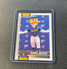 2026 Topps Series 1 Celebration Mascot Bernie Brewer