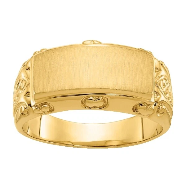 Band Rings without Stone for Men