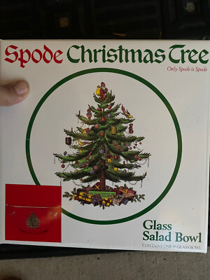 Fruit Salad Spode Christmas Tree Bowls Spode Christmas Tree