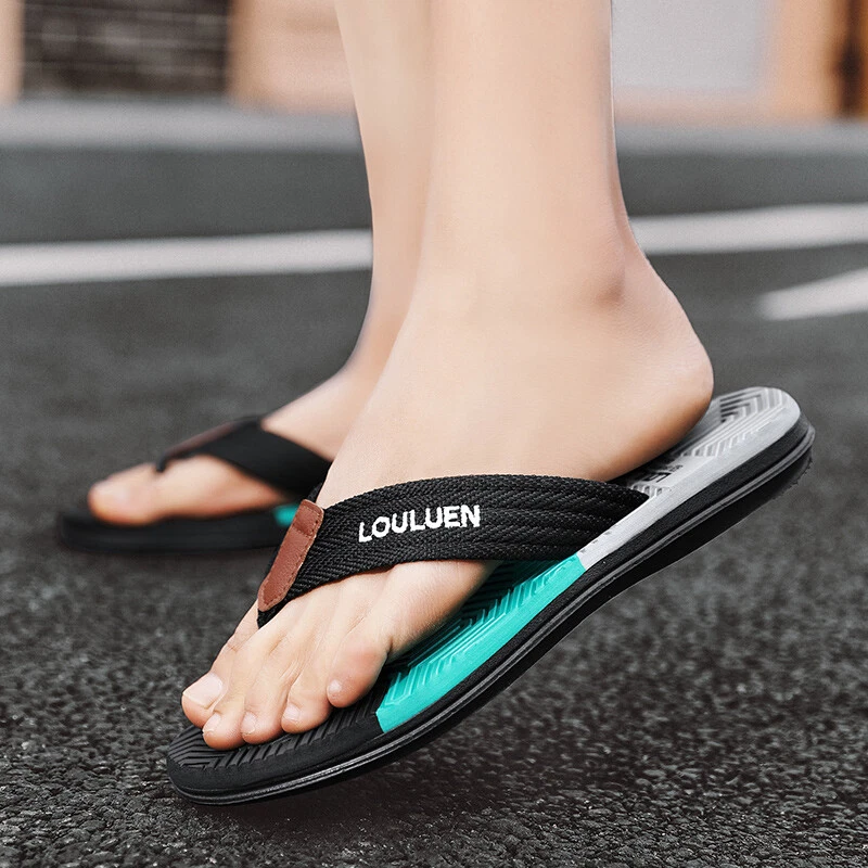 Mens pool flip best sale flops