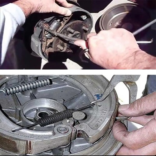 Pinza a molla di ritorno auto 31 cm rimozione auto installatore officina strumenti riparazione strumento - Foto 6 di 17