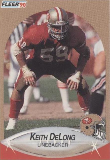 1990 Fleer Update Keith DeLong #U-48 - 1 of 2