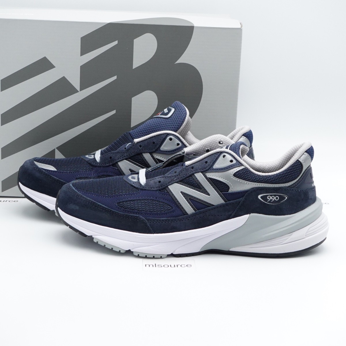 靴 newbalance m990nv6 navy 990 v6 27.5 New Balance Men's M990NV6 Navy with White – Orleans Shoe Co.