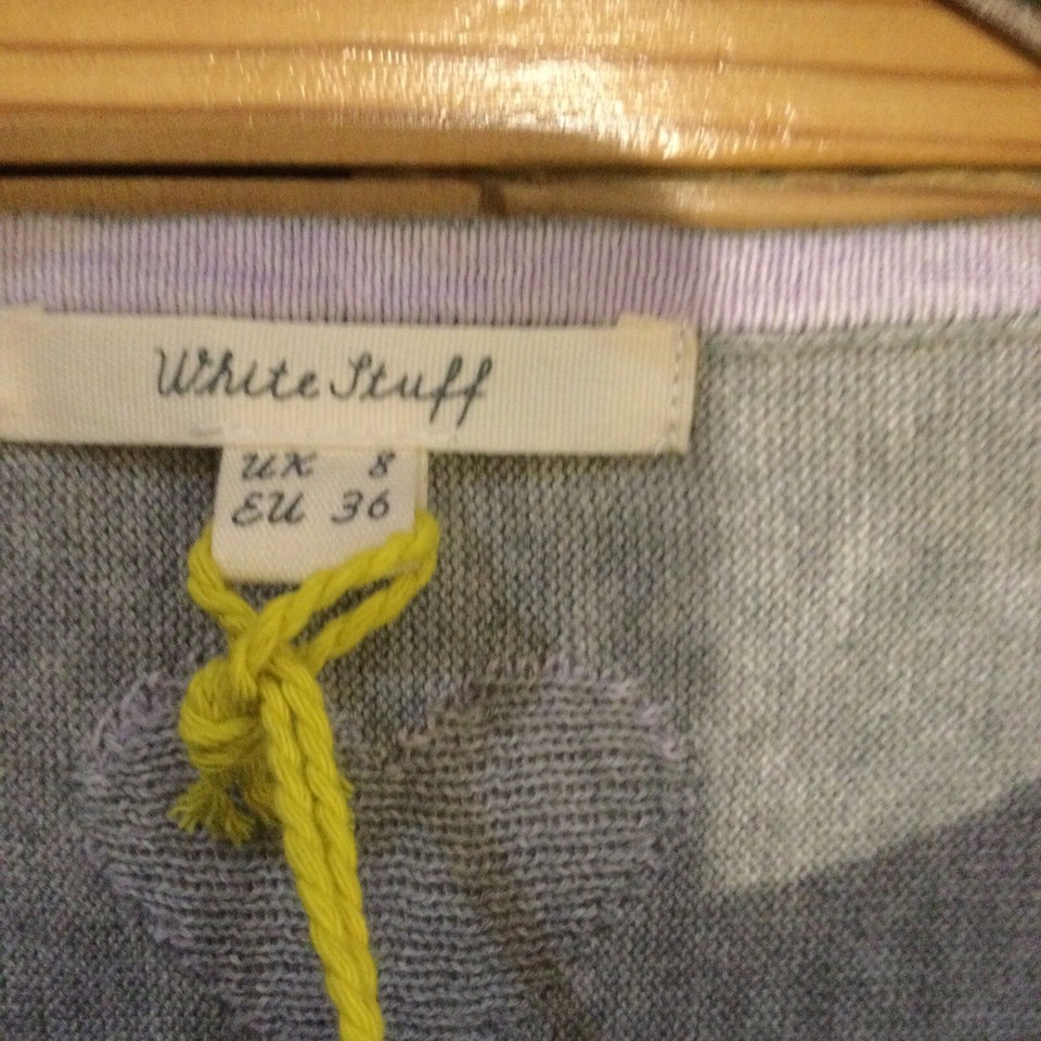 White Stuff Women's Multi Heart Jumper Long Sleeve Crew Neck Pullover