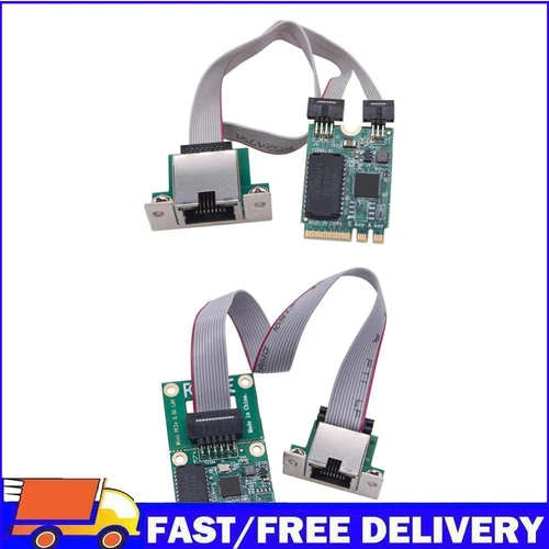 M.2 Gigabit Ethernet Network Card Mini PCIE M2 RJ45 Lan Adapter Ethernet Adapter