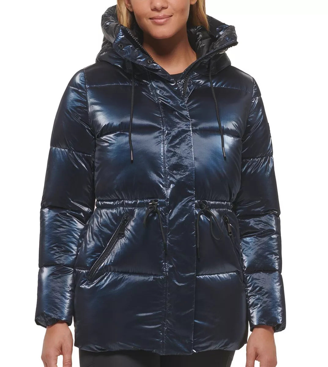 Womens hooded top anorak jacket