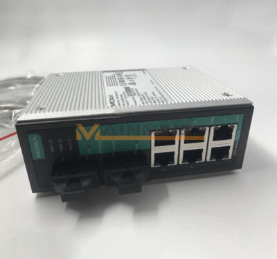 One New MOXA EDS-408A-SS-SC Ethernet converter