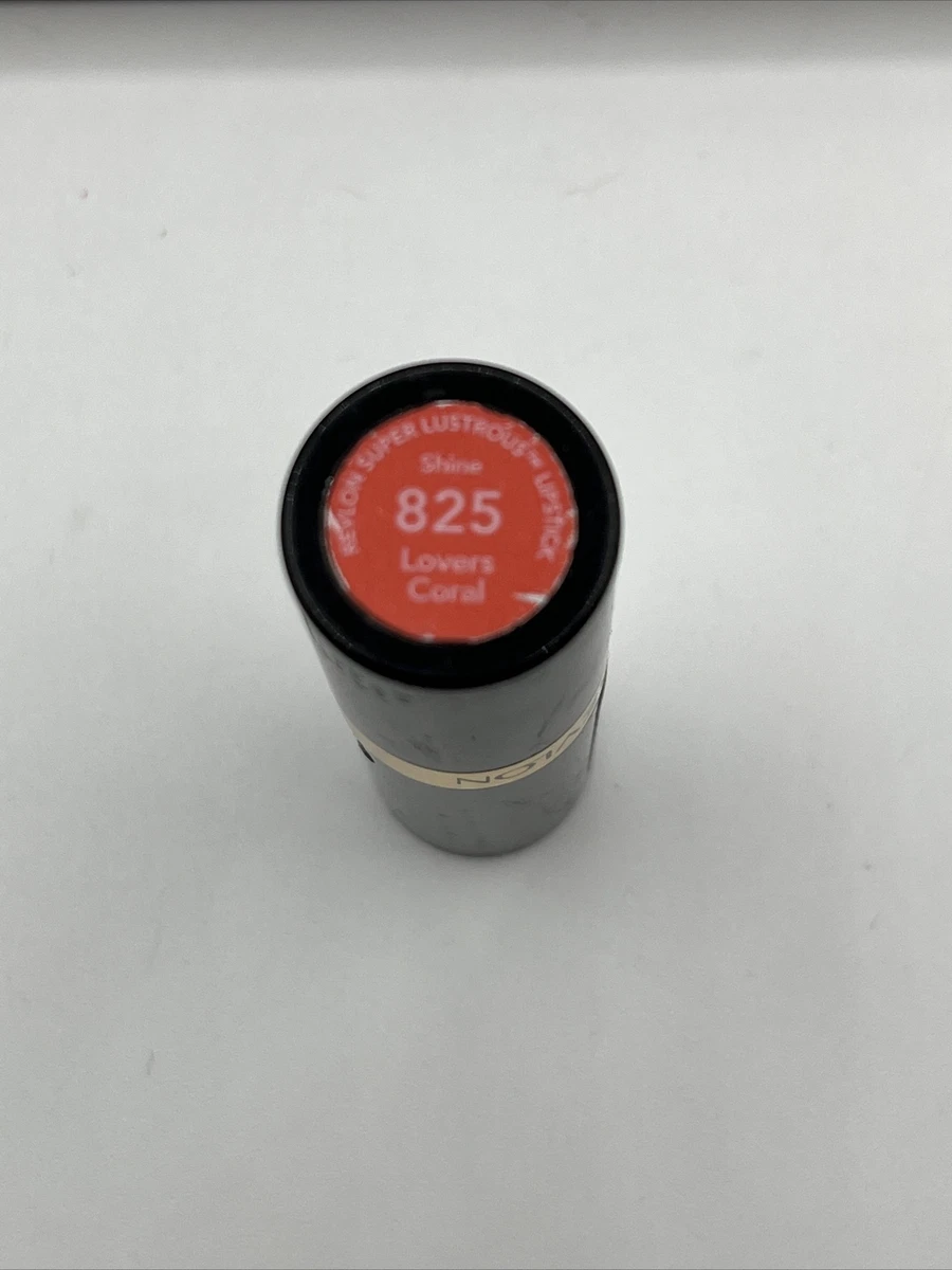 Revlon Super Lustrous Lipstick in Shade #825 Lovers Coral NEW FACTORY  SEALED | eBay