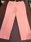 TALBOTS Hampshire Ankle Pants Lined Orange  Size 8P- NWT Brand New $109