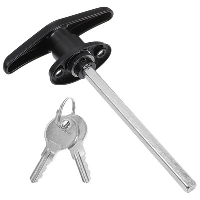 Sturdy Practical Zinc Alloy Keyed T-Handle Universal Locking T-Handle