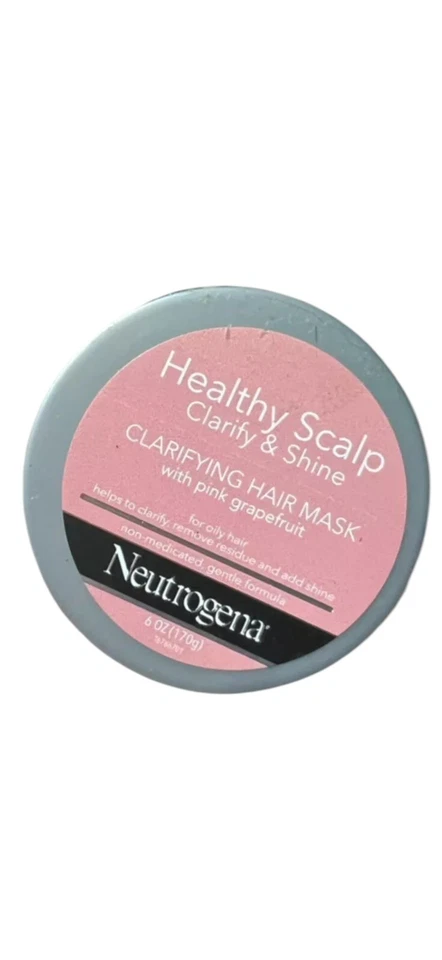 1 x Neutrogena здоровый кожи головы очищающая маска розовый грейпфрут жирные волосы 6 унций новый - Изображение 3 из 4
