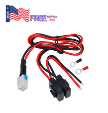 4-Pin 12AWG 30A Power Cable For ICOM IC-7100 IC-7300 IC-7000 IC-7610 IC-F9511HT