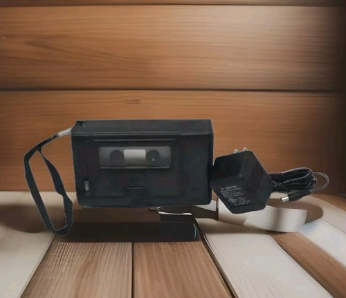 Sony Cassette Recorder TCM-21 Carrying Case Power Supply Tested Works