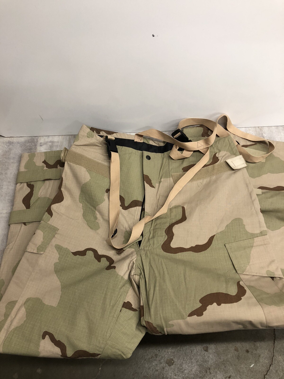 US Military Chemical Protective Overgarment Pants NFR Trousers Size Med