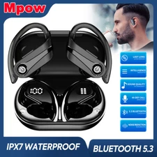 Wireless Earbuds Bluetooth 5.2 Headphones Waterproof Headsets TWS Sport Earphone