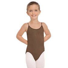 Mocha Camisole Liner EUROTARD EUROSKINS Girls Child Size Style 95707C NWOT