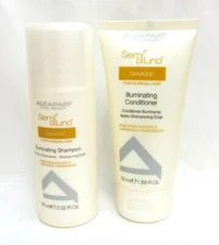 Alfaparf Semi Dilino Diamond Illuminating Shampoo and Conditioner Travel Set