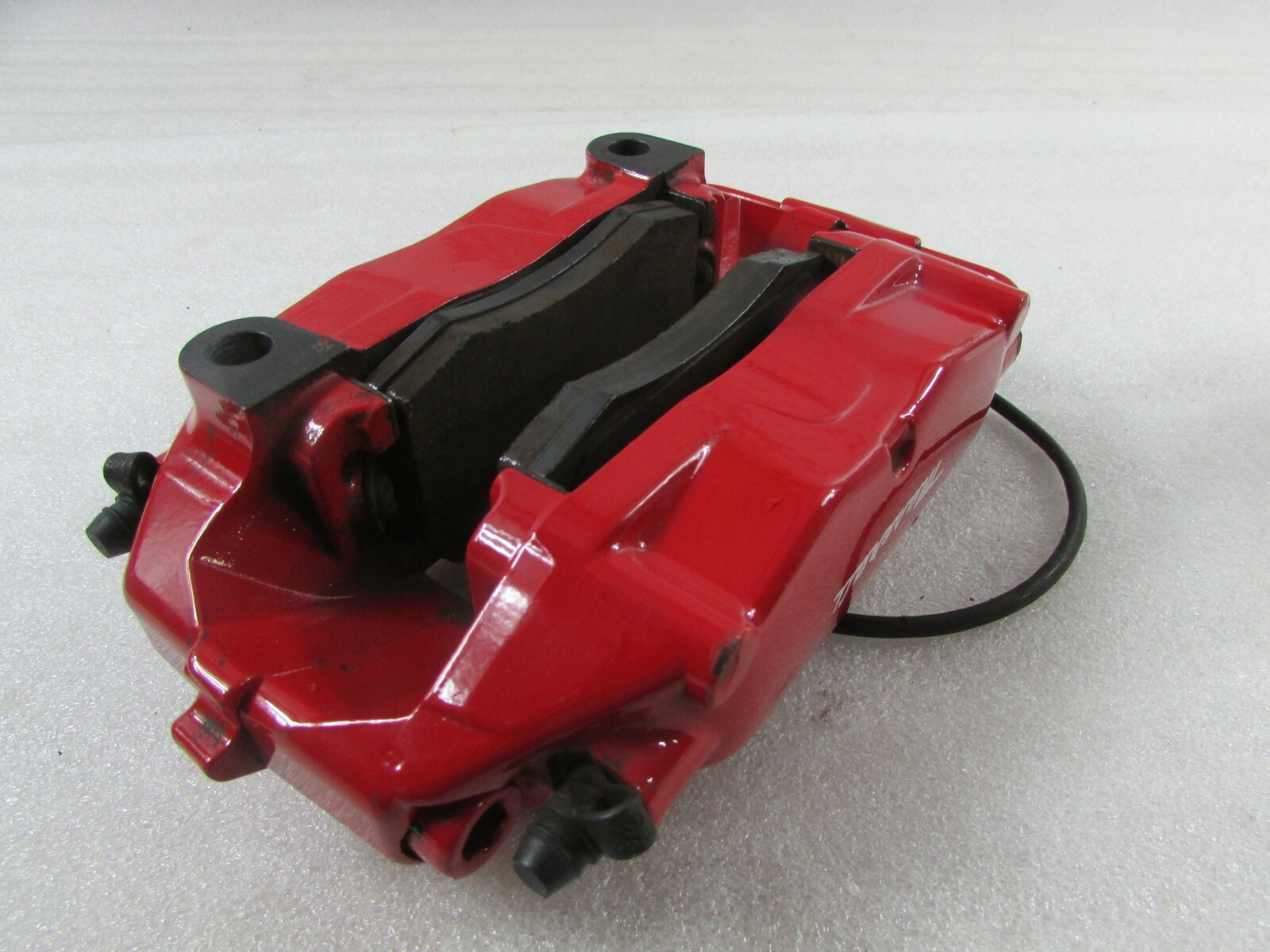 Maserati Granturismo, LH, Left Rear Brake Caliper, Red, Used, P/N 82102805