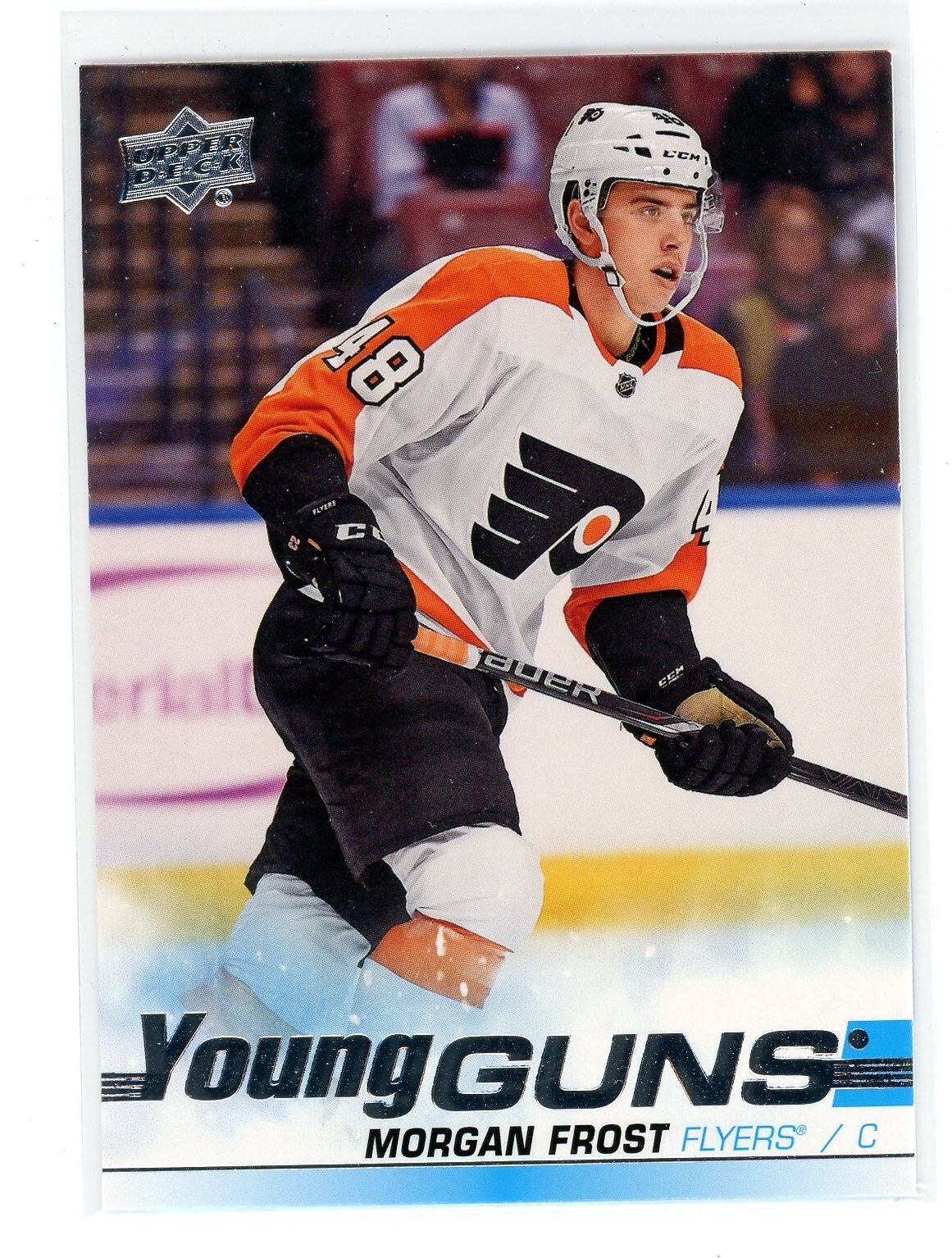 2019-20 Upper Deck #469 Morgan Frost Young Guns Rookie Card