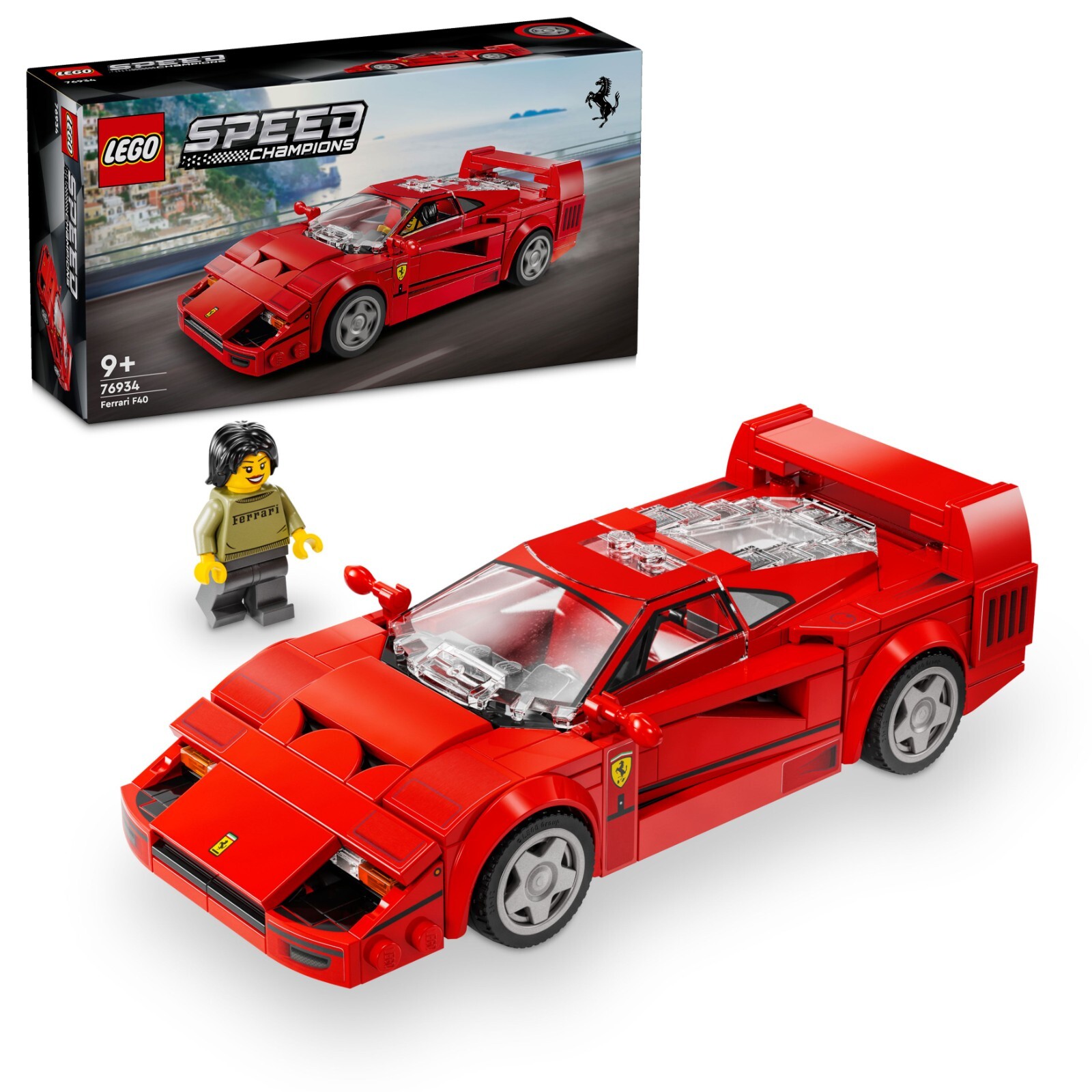 Суперспортваген Ferrari F40 LEGO Speed Champions 76934 N08/24 