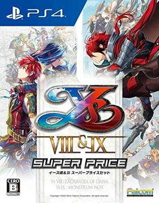 Playstation Ys Viii Ix Super Price Set PS4 software