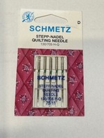 5 NäHmaschinennadeln Schmetz 130/705H-Q Stepp/Quilting Nadeln StäRke 75/11