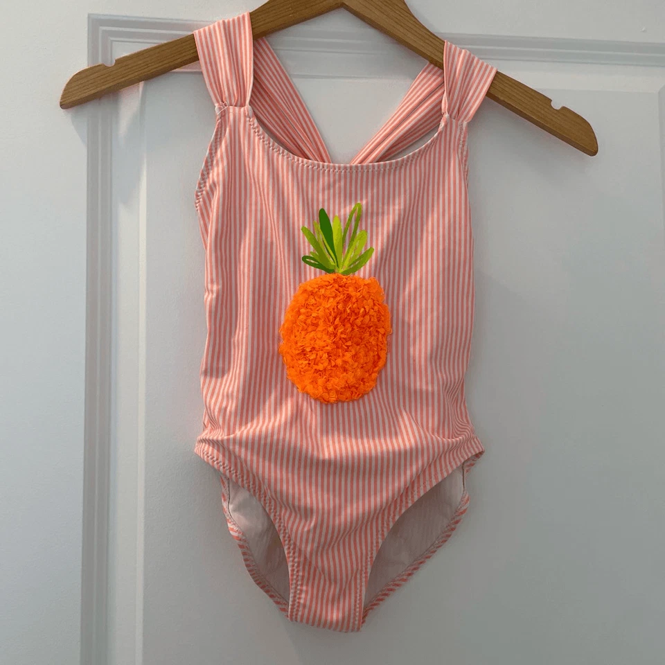 Traje de baño MAYORAL piña 3D para niñas pequeñas talla 8 Foto 2 de 4