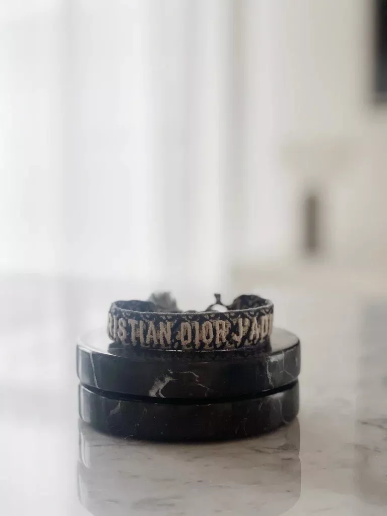 CHRISTIAN DIOR J Adior Cotton Single Friendship Bracelet eBay