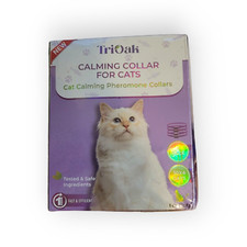 TriOak 4 Pack Calming Collar for Cats, Cat Calming Collar, Calming Pheromone Col