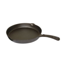 Heavy Round Skillet 8" Cast Iron Frying Pan with Handle