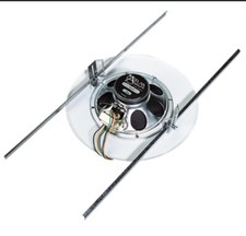 Atlas Sound EZHD72W 8" Pre-Assembled ceiling Speaker Baffle