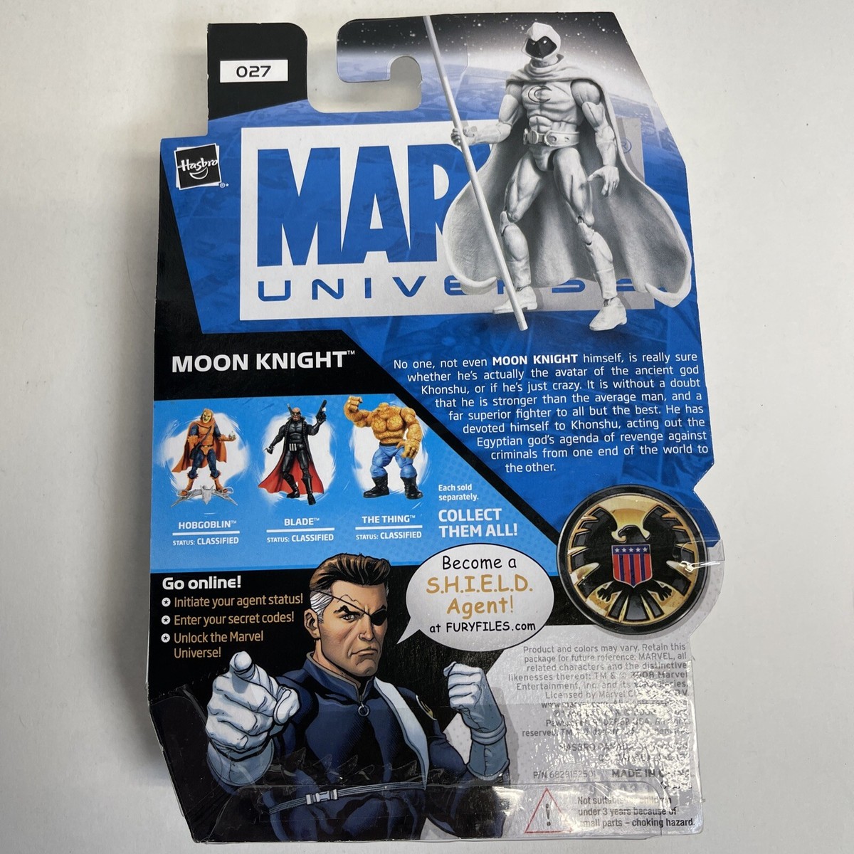 MARVEL UNIVERSE LEGENDS 3.75 MARVEL'S MOON KNIGHT | eBay