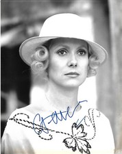 Catherine Deneuve autograph signed 20x25 cm picture B/W