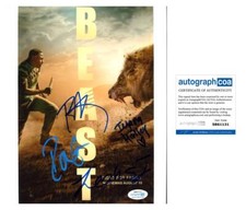"Beast" Cast AUTOGRAPHS Signed 8x10 Photo - Idris Elba, Leah Jeffries +2 B ACOA
