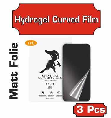 Für Xiaomi 14 Film Hydrogel Curved Displayschutzfolien 3er Pack