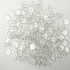 100~500Pcs 2-Hole Round Resin Button Sewing Buttons for Coat Blazer Jacket Craft