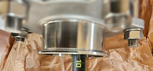 Steel & O'Brien 4" Sanitary Ball Valve, BLV2C-4-316, 3A Approved - Picture 13 of 20