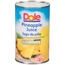 Dole Pineapple Juice, 100 Pineapple Juice 46 Fl Oz Pack of 12 