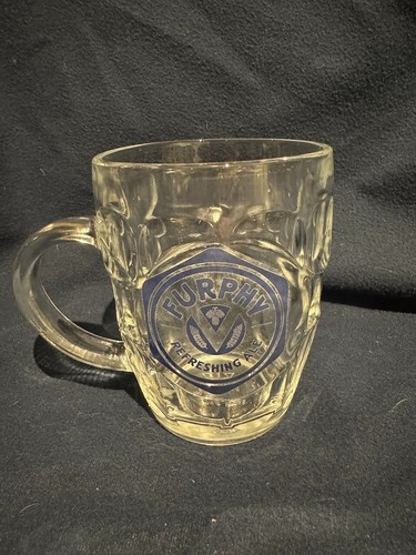 Furphy - Refreshing Ale -  Heavy Dimpled Traditional Pint Glass - 425ML