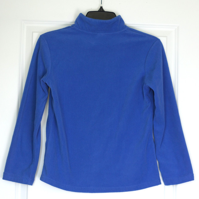 CG by Champion Youth Girls Large Blue 1/3 Zip Pullover